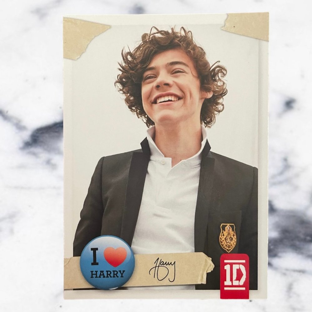 Harry Styles One Direction Official Trading Card #6